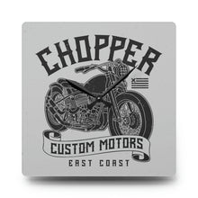 Load image into Gallery viewer, Chopper Custom Motors - Acrylic Wall Clock
