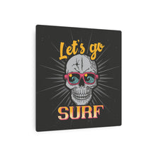 Load image into Gallery viewer, Let&#39;s Go Surf - Metal Art Sign
