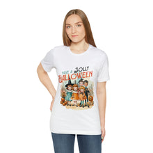 Load image into Gallery viewer, Have A Jolly Halloween - Vintage Unisex Jersey Short Sleeve Tee
