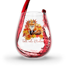 Load image into Gallery viewer, Fall Into Autumn - Stemless Wine Glass, 11.75oz
