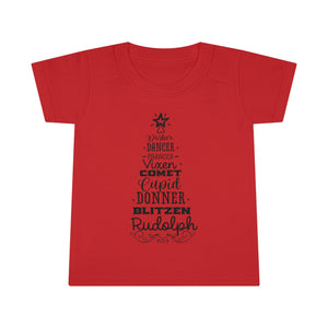 Reindeer Christmas Tree - Toddler T-shirt