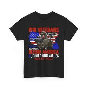 Defend America - Unisex Heavy Cotton Tee