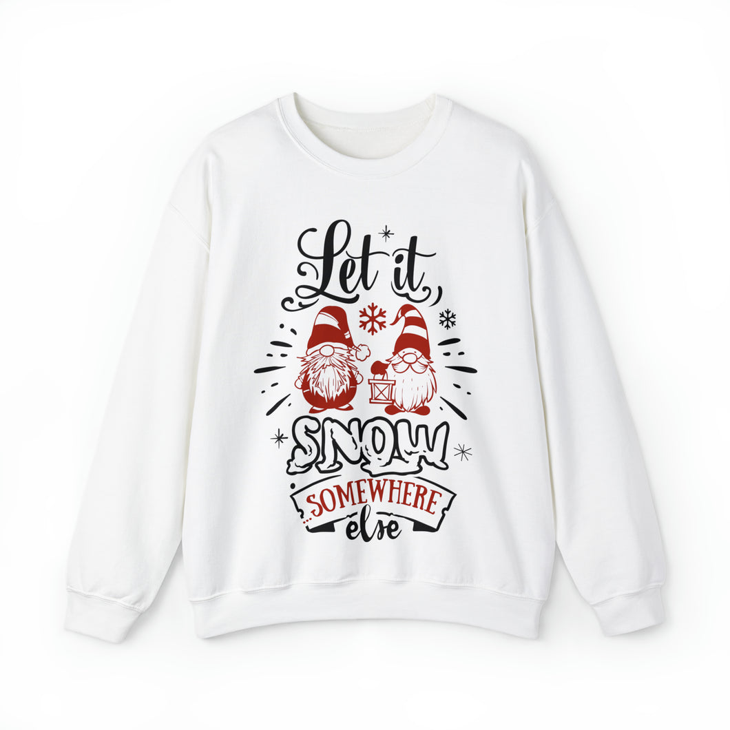 Let It Snow - Unisex Heavy Blend™ Crewneck Sweatshirt