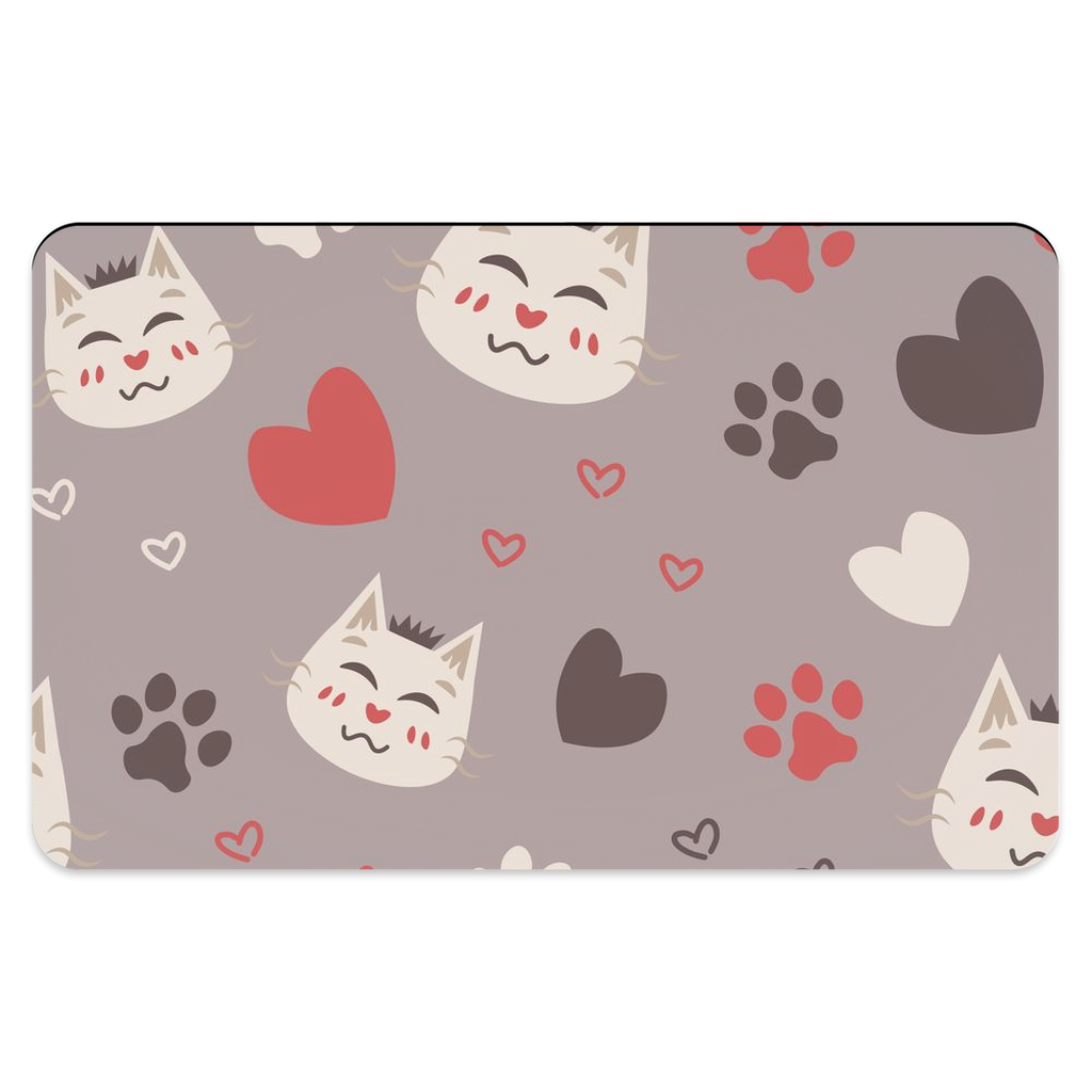 Cats & Hearts - Pet Placemats