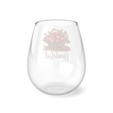 Load image into Gallery viewer, Grateful - Stemless Wine Glass, 11.75oz
