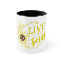 Load image into Gallery viewer, Live By The Sun - Accent Coffee Mug, 11oz
