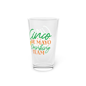 Drinking Team - Pint Glass, 16oz