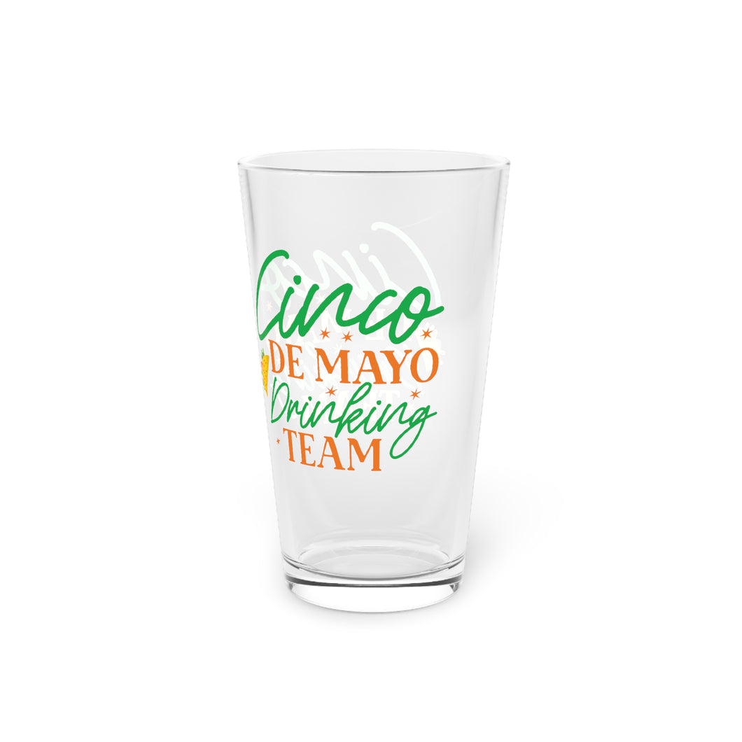 Drinking Team - Pint Glass, 16oz