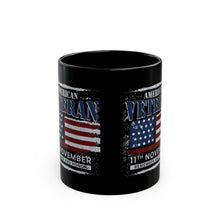 Load image into Gallery viewer, Veteran - Black Mug (11oz, 15oz)
