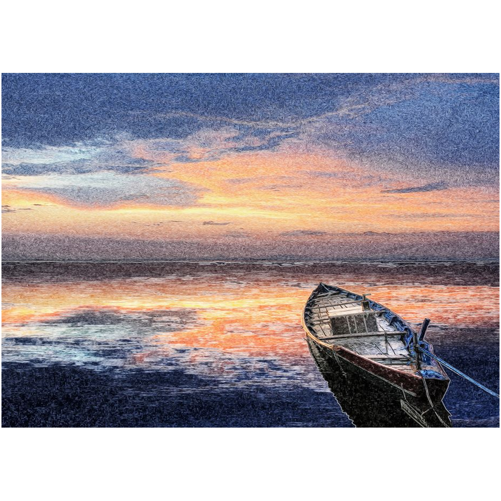 Boat On The Ocean - Professional Prints