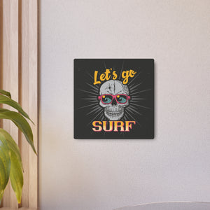 Let's Go Surf - Metal Art Sign