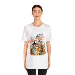 Have A Jolly Halloween - Vintage Unisex Jersey Short Sleeve Tee