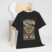 Load image into Gallery viewer, American Veteran - Unisex Heavy Cotton Tee
