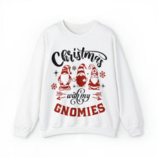 Load image into Gallery viewer, Christmas With MY Gnomies - Unisex Heavy Blend™ Crewneck Sweatshirt
