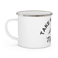 Load image into Gallery viewer, Take Me To The Mountains - Enamel Camping Mug
