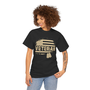 Veteran - Unisex Heavy Cotton Tee