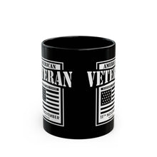 Load image into Gallery viewer, American Veteran - Black Mug (11oz, 15oz)
