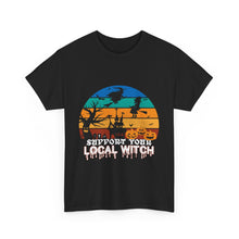 Load image into Gallery viewer, Support Your Local Witch - Unisex Heavy Cotton Tee
