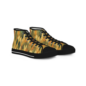 Earth Tones Ver 4 - Men's High Top Sneakers