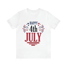 Load image into Gallery viewer, Happy Fourth Of July - Unisex Jersey Short Sleeve Tee
