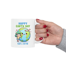 Load image into Gallery viewer, Earth Day est 1970 - Ceramic Mug, 11oz
