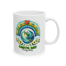 Load image into Gallery viewer, Earth Day Everyday - Ceramic Mug, 11oz
