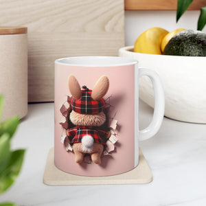 Valentine Rabbitt (1) - Ceramic Mug 11oz