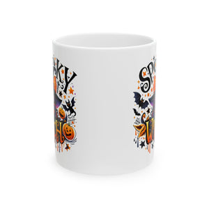 Spooky Witch - Ceramic Mug, (11oz, 15oz)