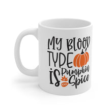 Load image into Gallery viewer, My Blood Type - Ceramic Mug 11oz

