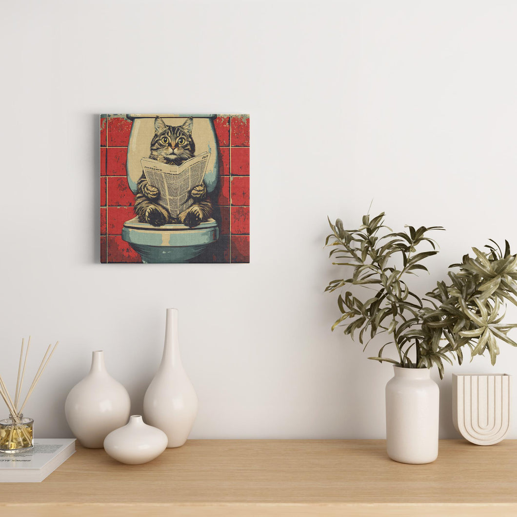 Retro Cats Ver 7 - Canvas Wraps