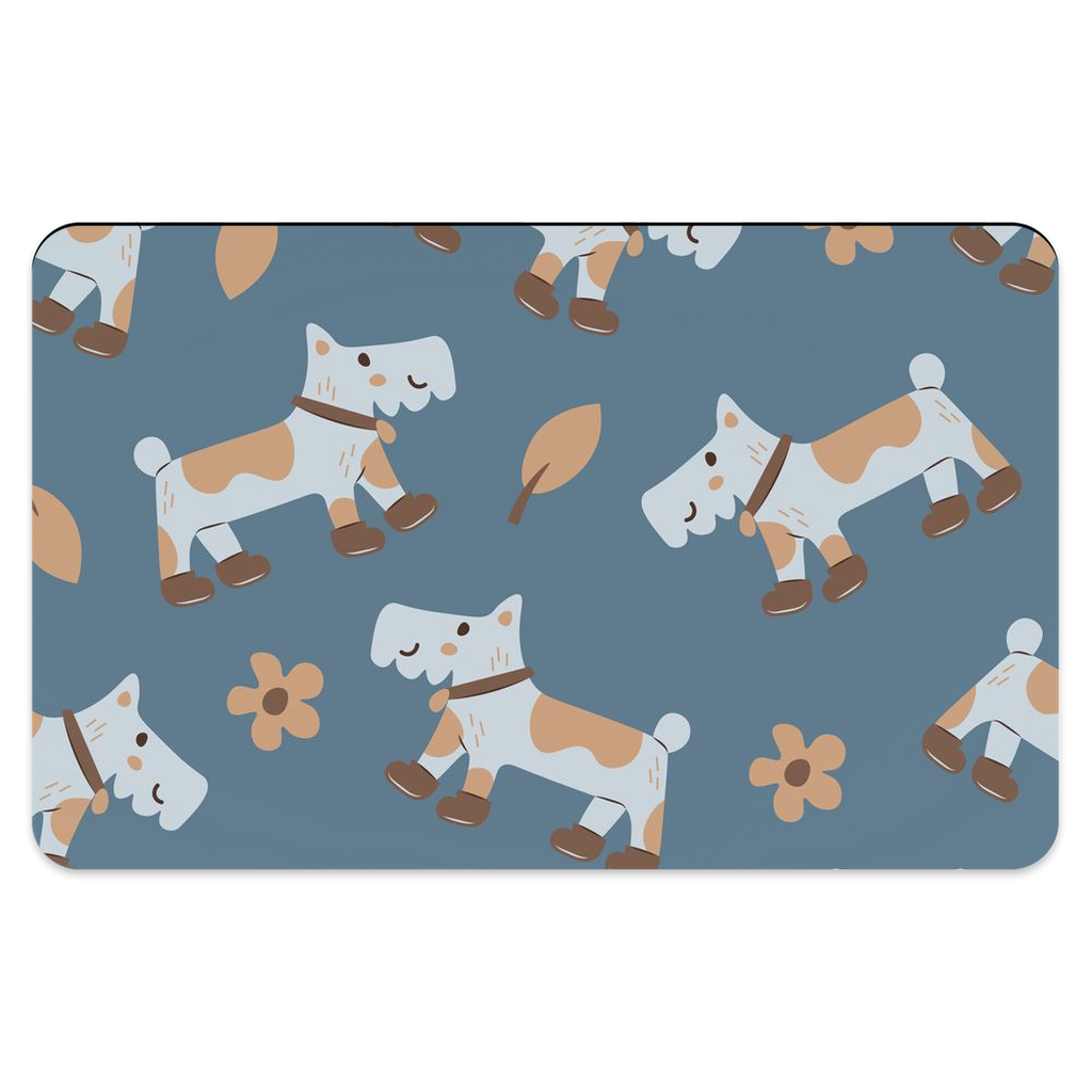 Comfy Dog Pattern (1) - Pet Placemats