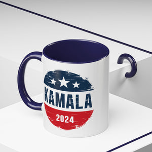 Kamala 2024 (2) - Accent Coffee Mug (11, 15oz)