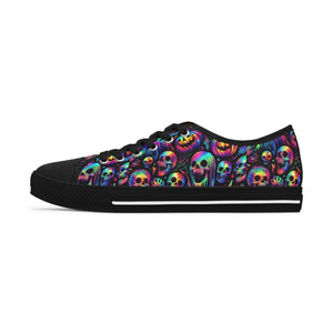 Halloween Nightmare Ver 4 - Women's Low Top Sneakers