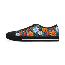 Load image into Gallery viewer, Cartoon Flowers Ver 3 - Women&#39;s Low Top Sneakers
