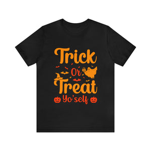 Trick Or Treat - Unisex Jersey Short Sleeve Tee