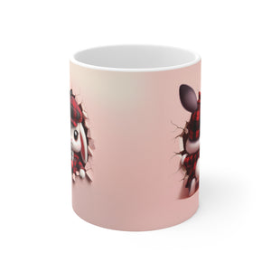 Valentine Rabbit (11) - Ceramic Mug 11oz