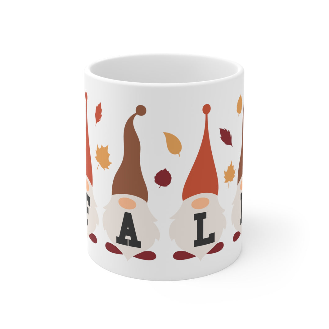 Fall Gnomes - Ceramic Mug 11oz