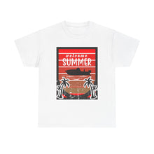 Load image into Gallery viewer, Welcome Summer - Unisex Heavy Cotton Tee
