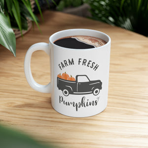 Farm Fresh Pumpkins - Ceramic Mug 11oz