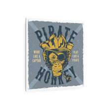 Load image into Gallery viewer, Pirate Monkey - Metal Art Sign
