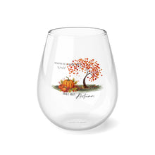 Load image into Gallery viewer, Grateful Living - Stemless Wine Glass, 11.75oz
