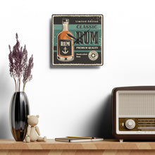 Load image into Gallery viewer, Retro Rum - Acrylic Wall Clock
