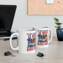 Load image into Gallery viewer, My Time In Uniform - Ceramic Mug, (11oz, 15oz)
