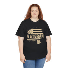 Load image into Gallery viewer, Veteran - Unisex Heavy Cotton Tee
