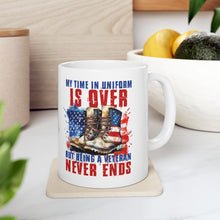 Load image into Gallery viewer, My Time In Uniform - Ceramic Mug, (11oz, 15oz)
