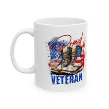 Load image into Gallery viewer, Proud Veteran - Ceramic Mug, (11oz, 15oz)
