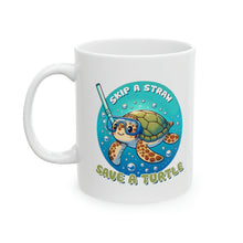 Load image into Gallery viewer, Skip A Straw - Ceramic Mug, 11oz
