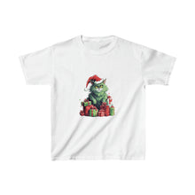 Load image into Gallery viewer, Green Kitten Red Gifts - Kids Heavy Cotton™ Tee
