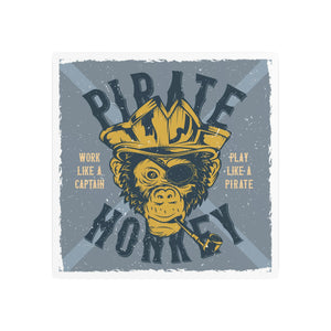 Pirate Monkey - Metal Art Sign
