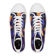 Load image into Gallery viewer, Pastel Ghosts &amp; Pumpkins - Women&#39;s High Top Sneakers
